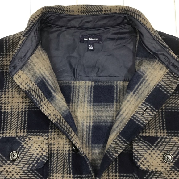 Croft & Barrow Fleece Button Up Shirt - Picture 3 of 5